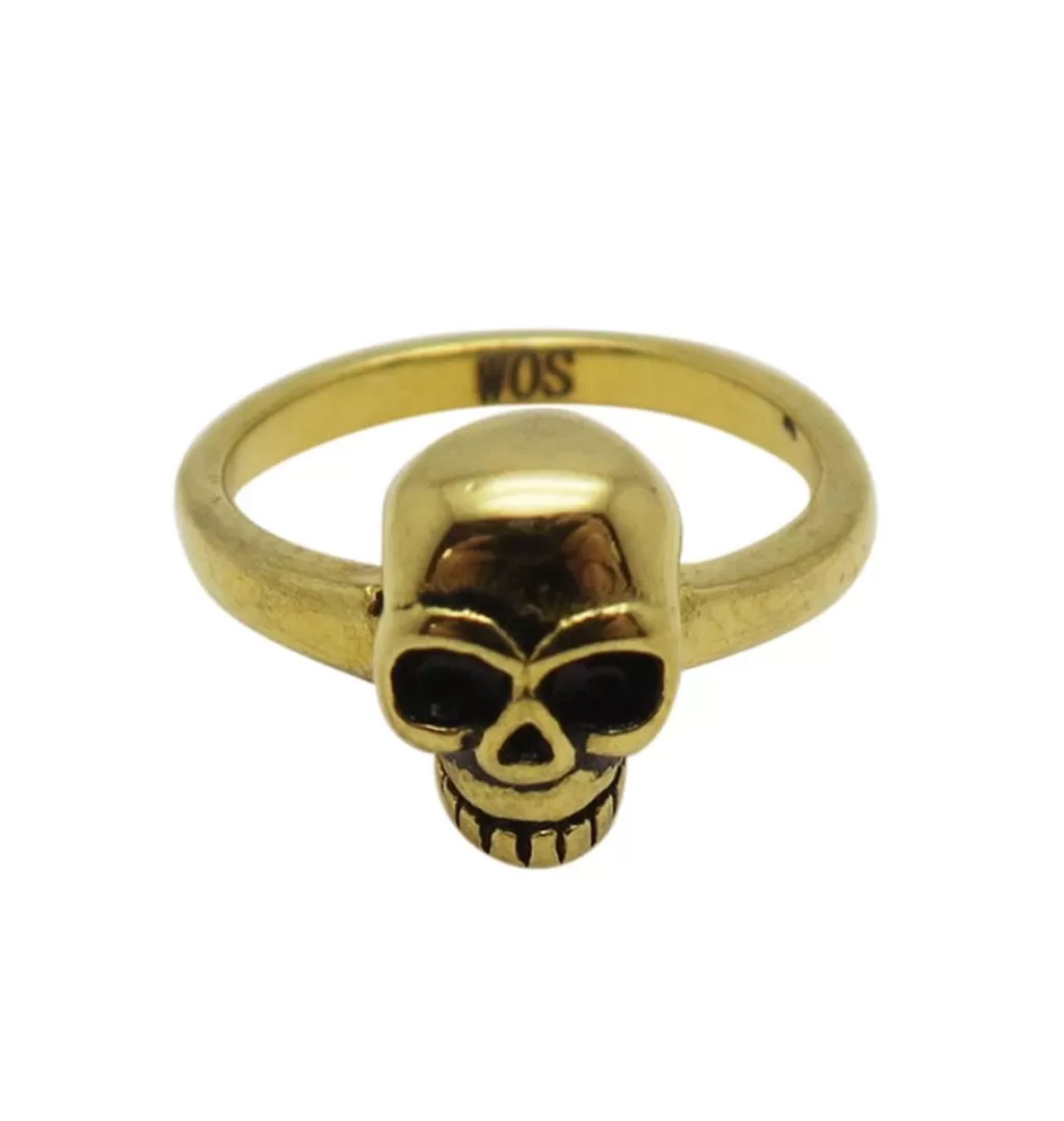 Outlet WOS UP Skull • Gold