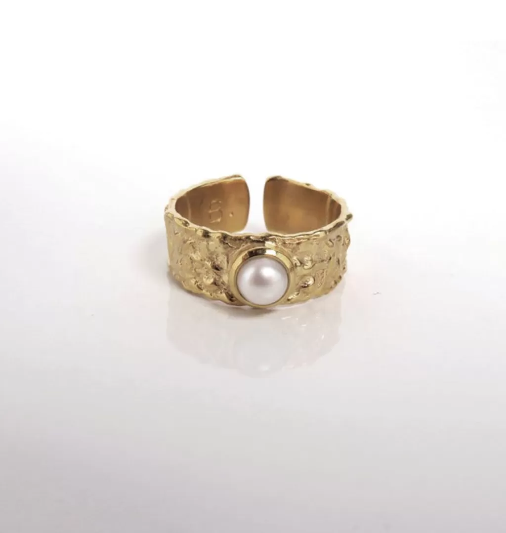 Best Sale Bedazzled Slask Ring • Brass