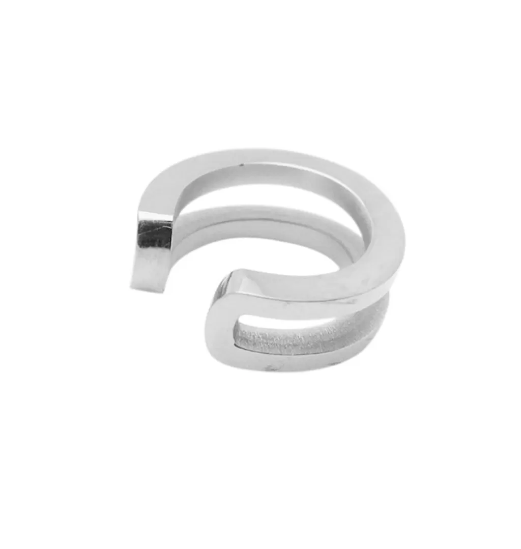 Shop WOS UP Split Cuff Silver • Single Earring