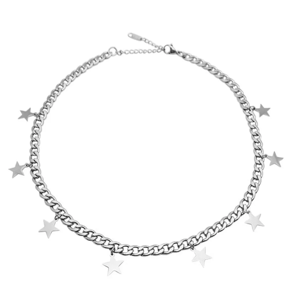 New WOS Stars Halsband Silver