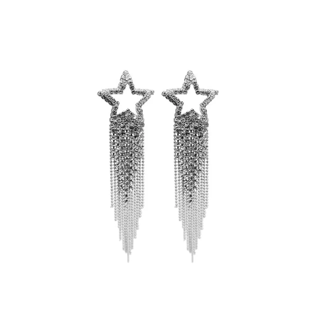 Fashion WOS UP Stjarnfall Orhangen Silver