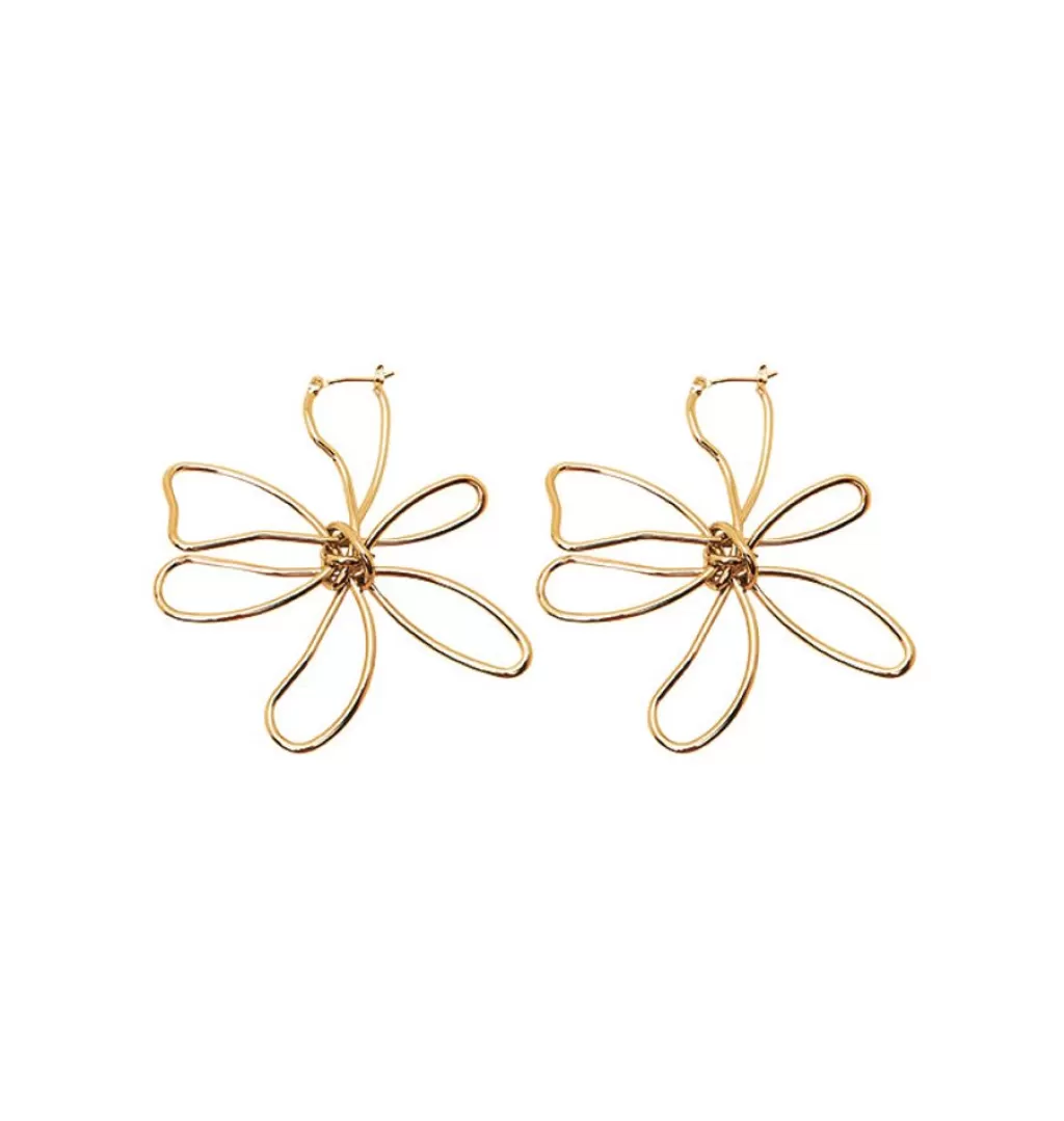 Clearance WOS UP Summer Love Earrings Silver
