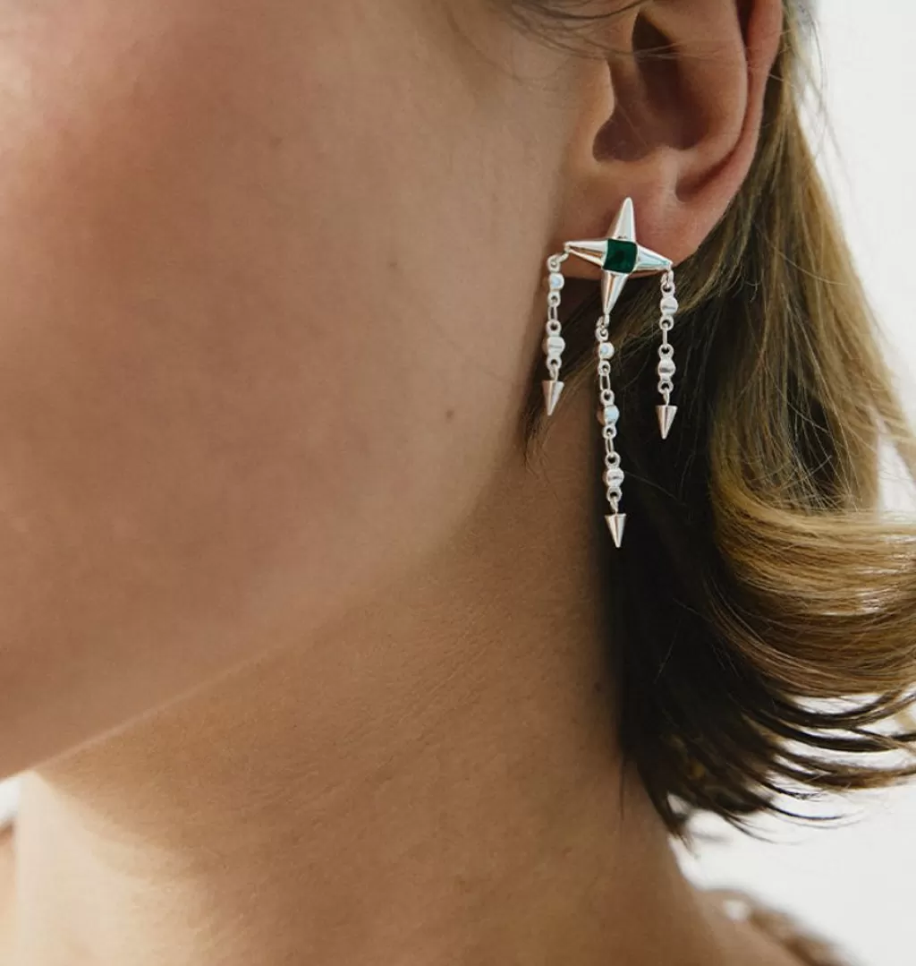 Fashion WOS UP Super Star Earrings