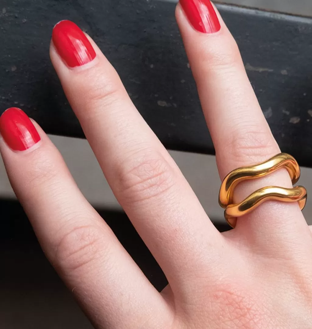 Best WOS UP Surf Ring Gold