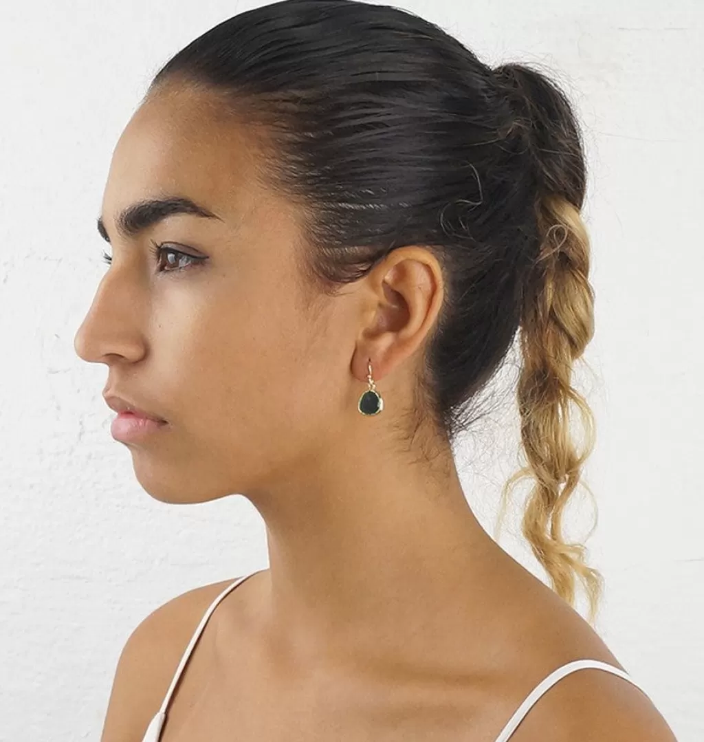 Fashion AngelPearls Teardrop • Black