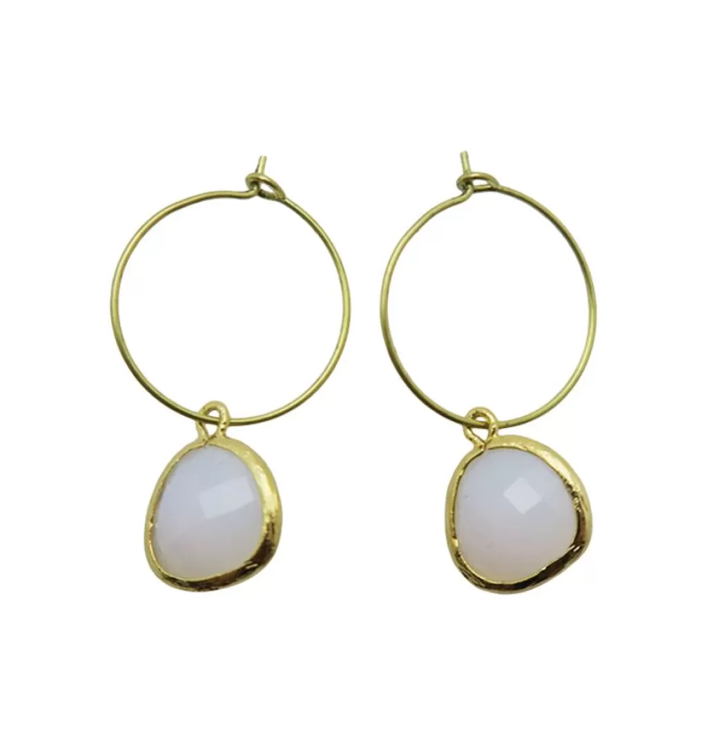 Cheap AngelPearls Teardrop Hoops Vitopal