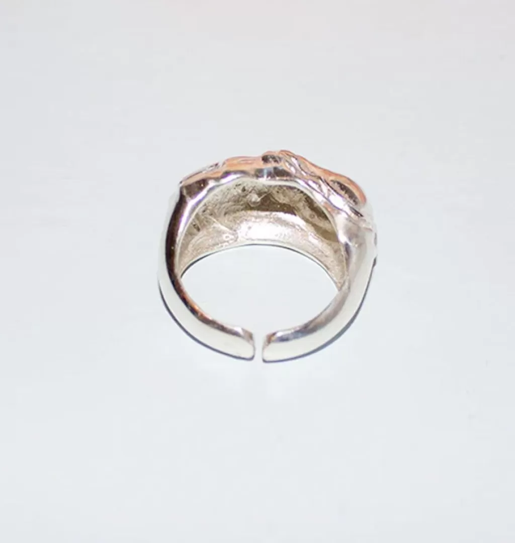 Cheap Bedazzled The Lead Ring Silver