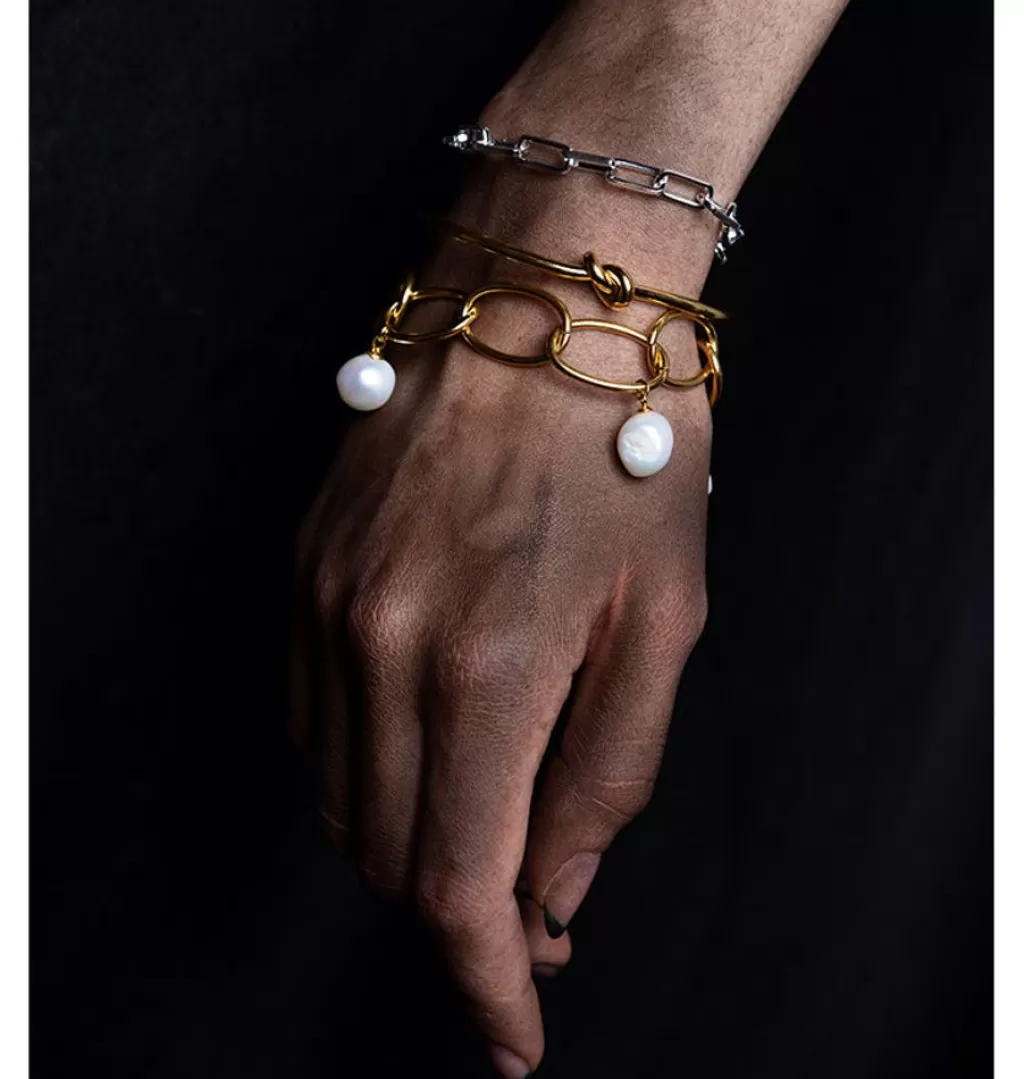 New WOS UP Tie • Bracelet Gold