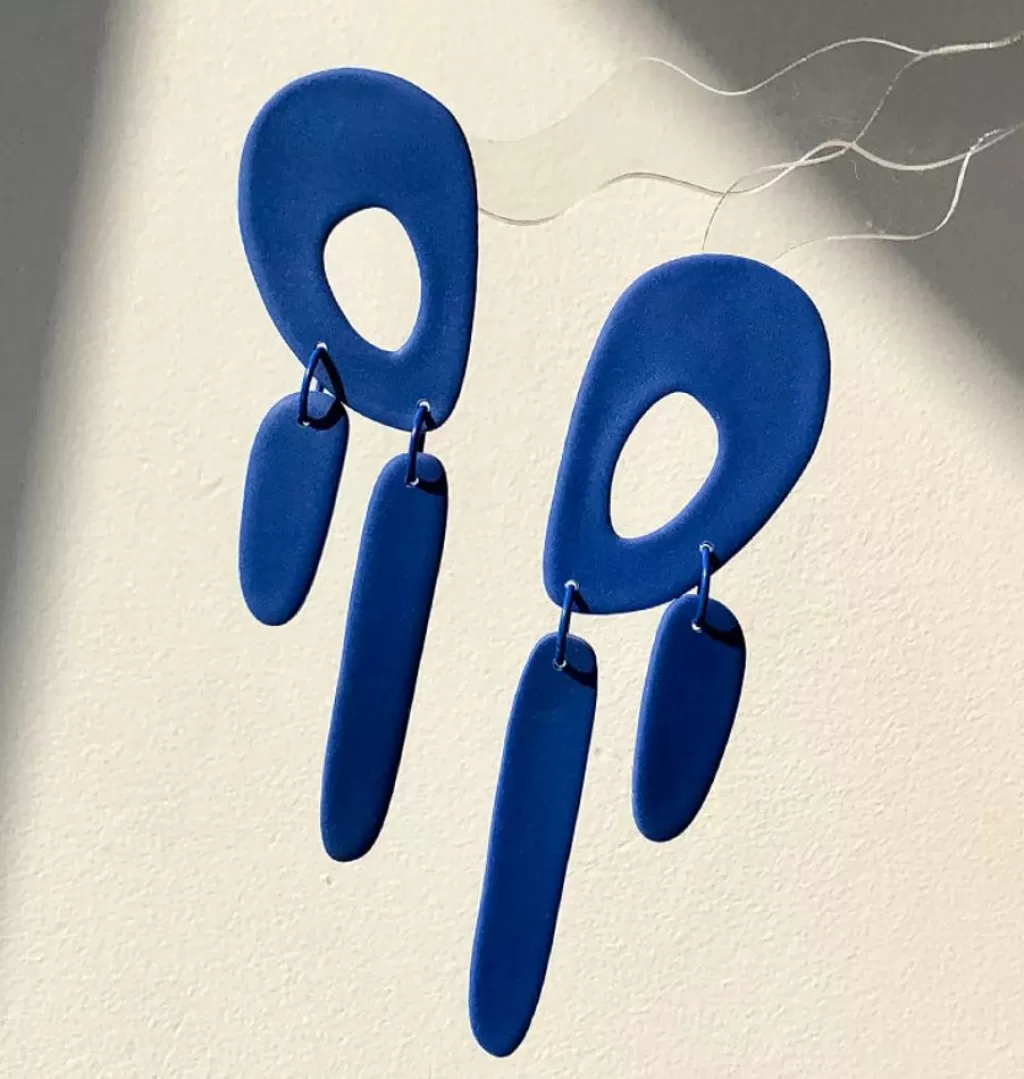 Best Cristina Lucia Toro Earrings Blue