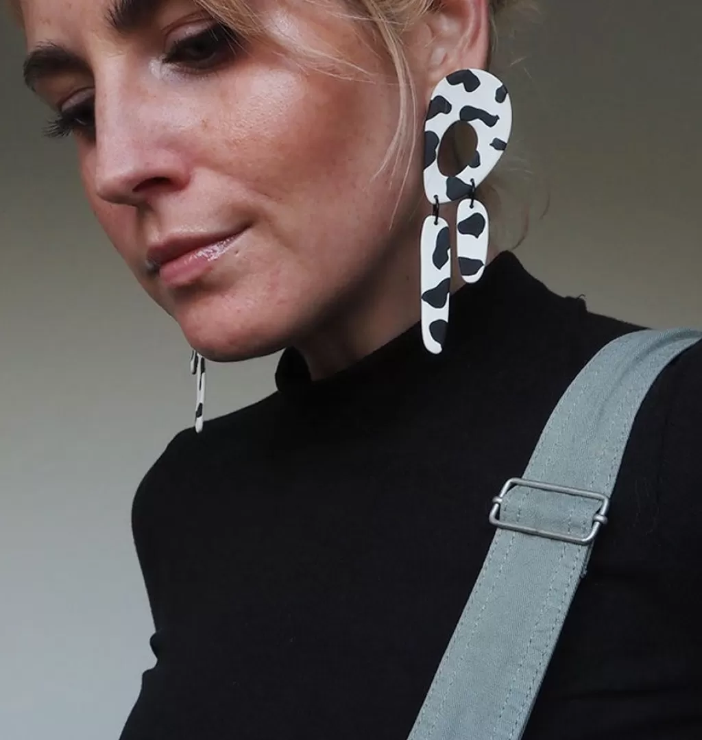 Flash Sale Cristina Lucia Toro Earrings Cow