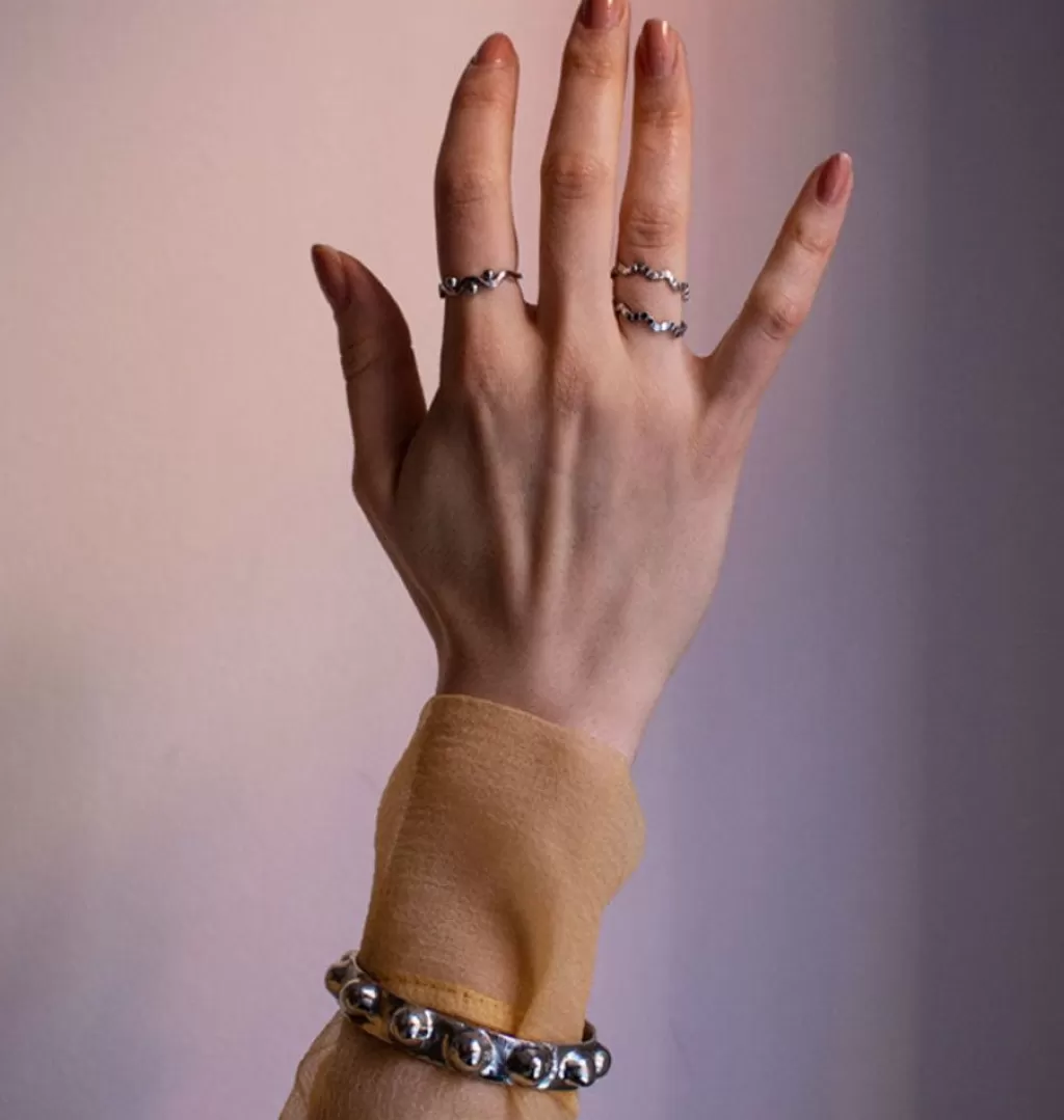 Discount WOS UP Tre Ring Silver