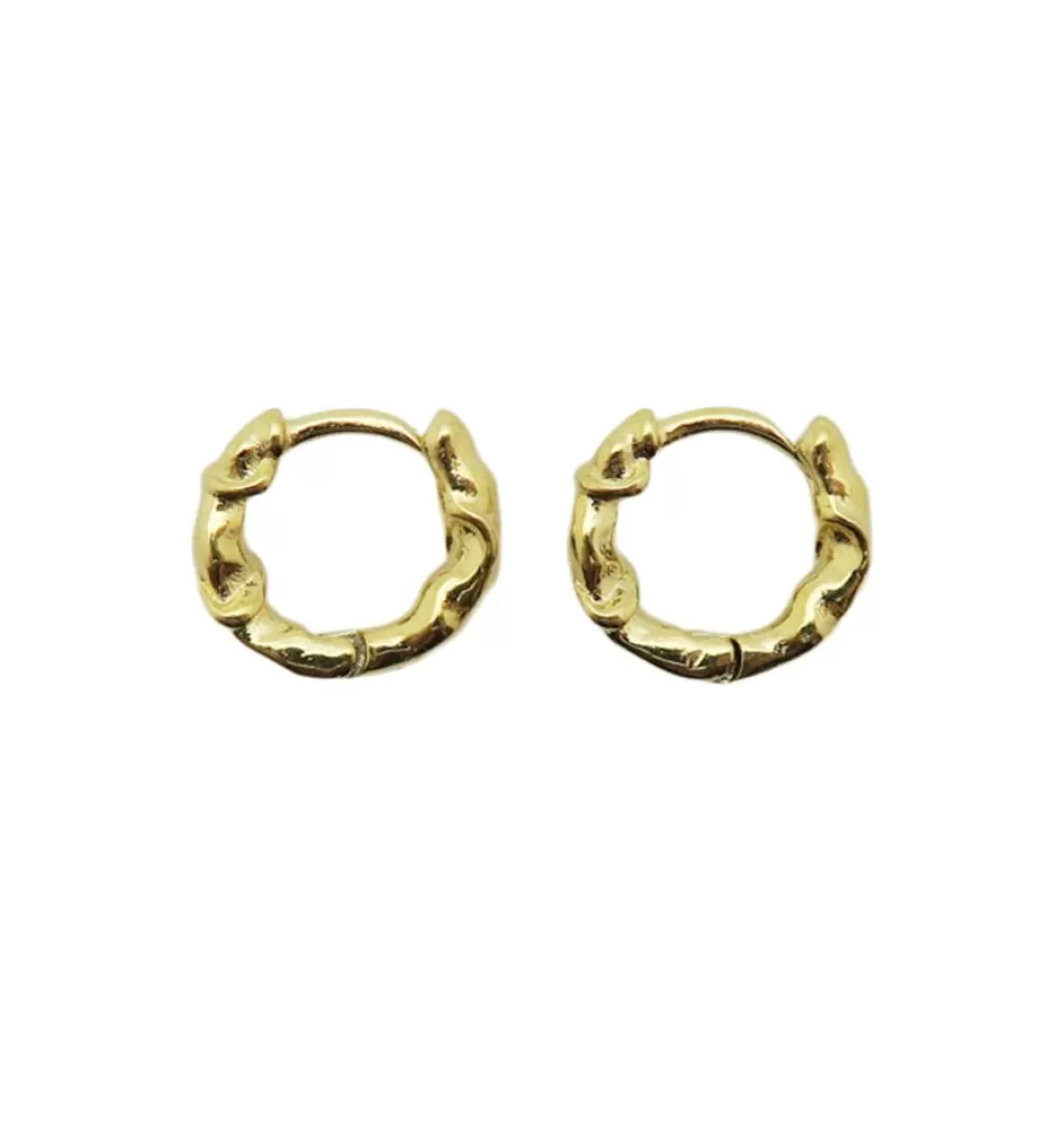 Shop WOS Tuva Mini Earrings Gold
