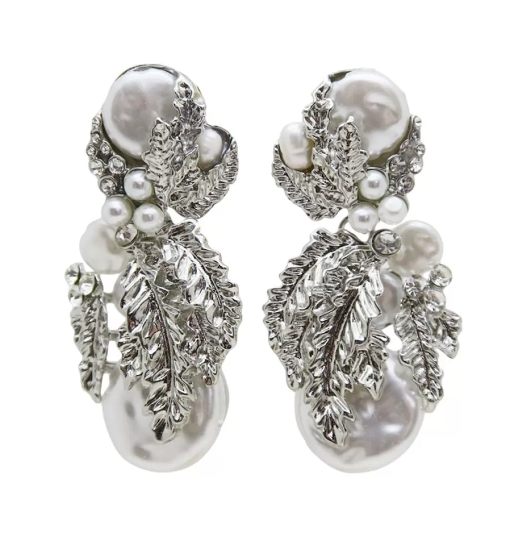 Clearance WOS UP Valerie Earrings Silver