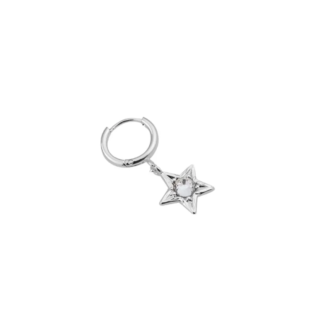 Cheap WOS Veja Star Single Earring Silver