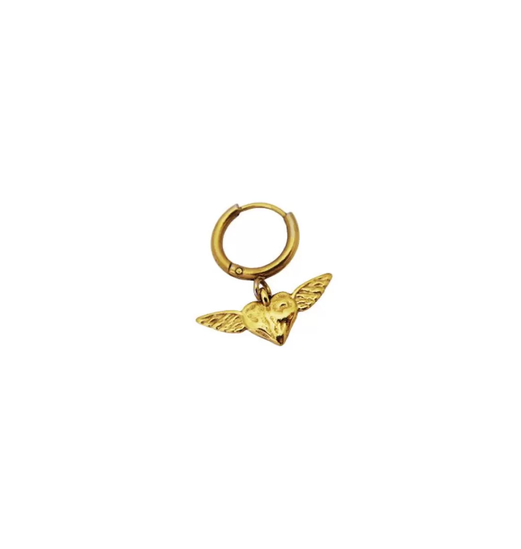 Best WOS Veja Wing Single Earring Gold