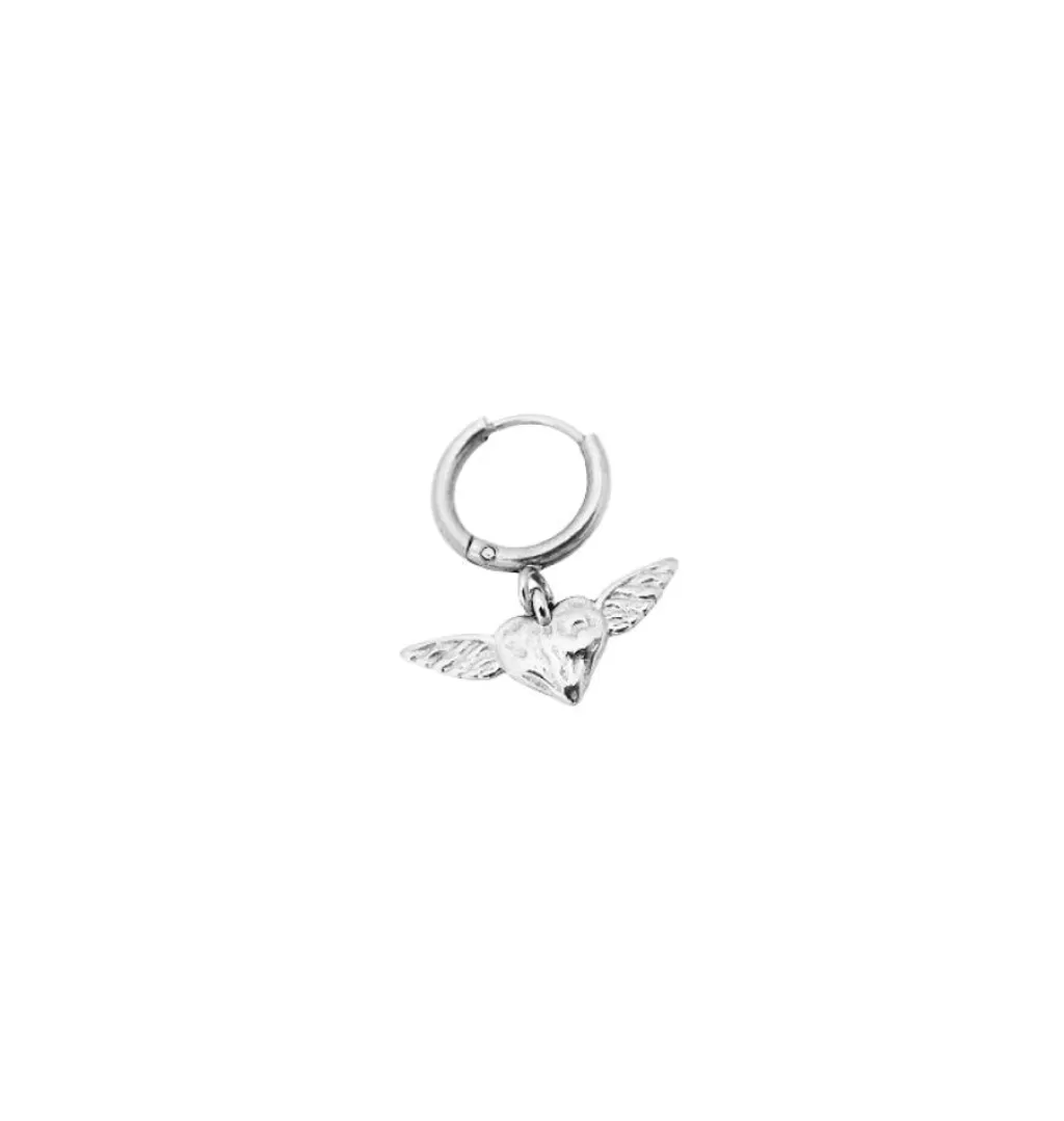 Best WOS Veja Wing Single Earring Silver