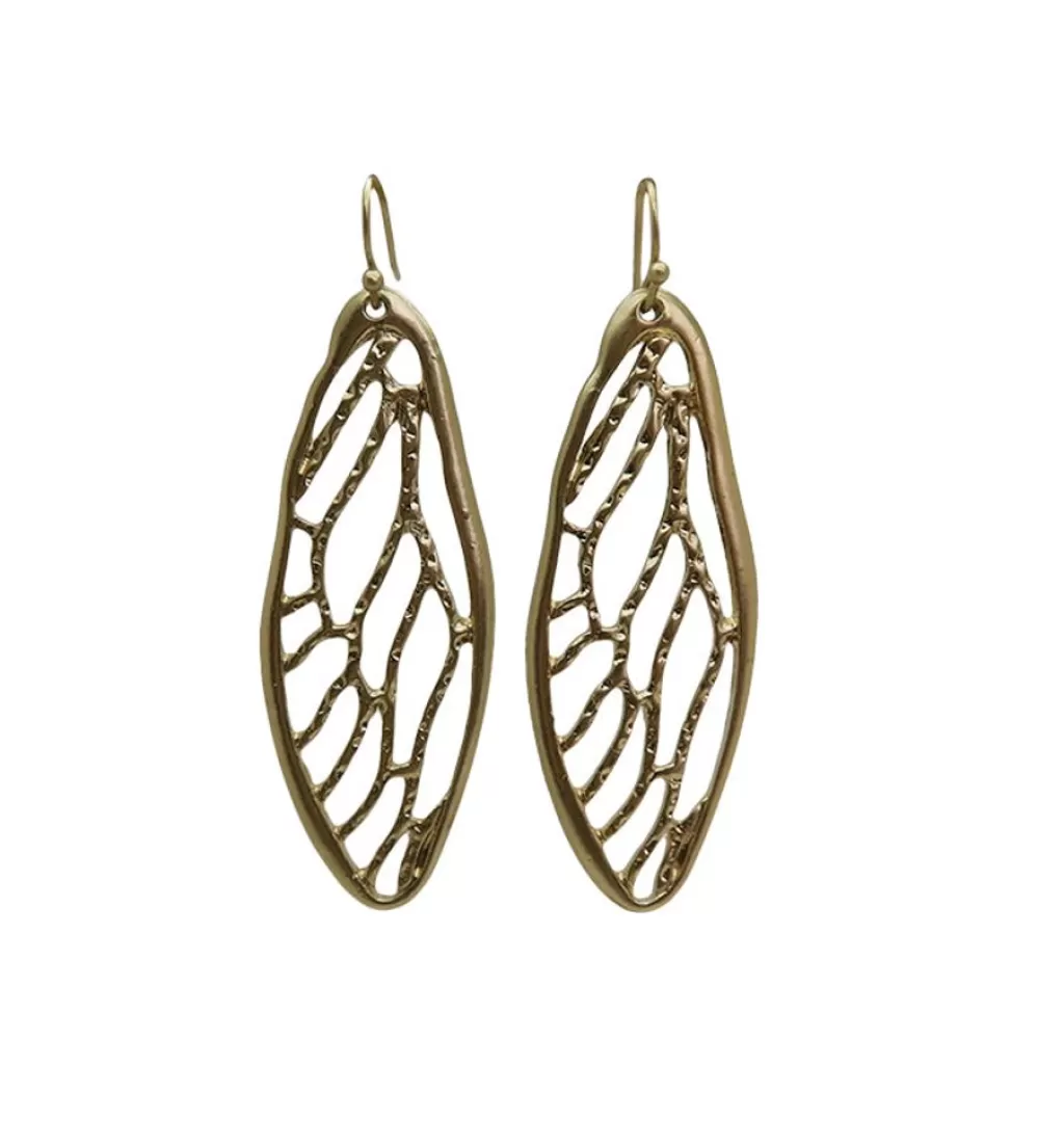 Best Sale WOS UP Wings Earring Gold