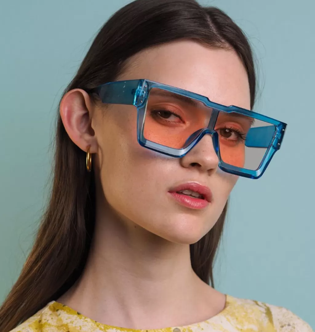 Store WOS UP Ye Sunglasses Blue