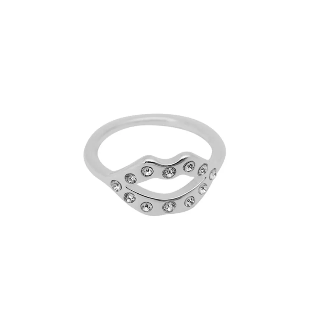 Hot WOS UP Your Love Ring Silver