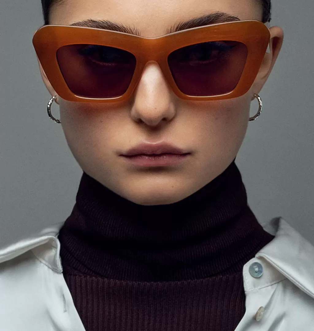 Fashion WOS UP Zara Sunglasses Brown