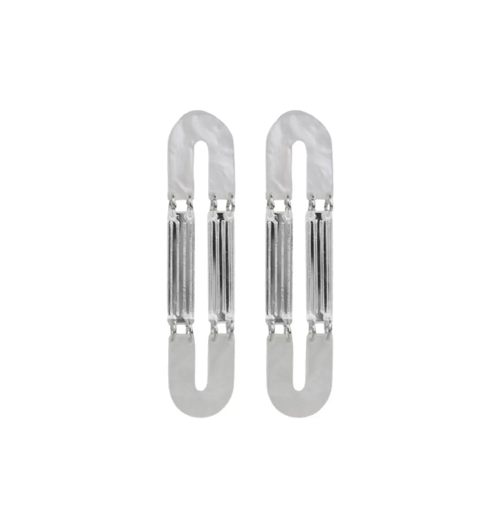 Discount WOS UP Zero Earrings Silver