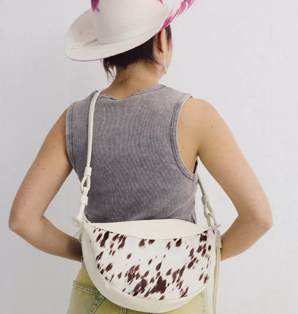 Shop WOS Zoba Bag Cream/Cow